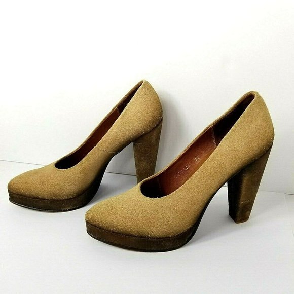 Rachel Comey Shoes - Rachel Comey Size 9.5 Platform Heels Leather Shoes